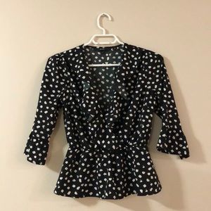 Vera Moda Peplum Blouse
